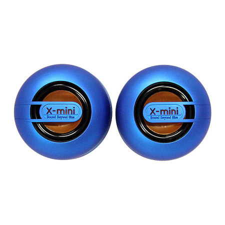 Mini enceintes XMI X-Mini Max Duo - Bleue