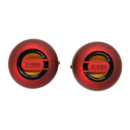 XMI X-Mini Max Duo Rechargeable Speaker - Red