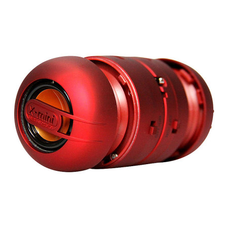 XMI X-Mini Max Duo Rechargeable Speaker - Red