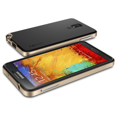 Coque Samsung Galaxy Note 3 Spigen SGP Neo Hybrid – Champagne Or