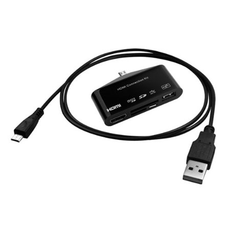 HDTV Adapter and OTG Card Reader Connection Kit