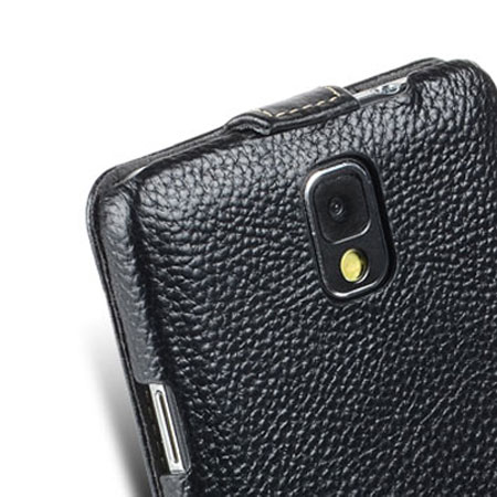 Melkco Premium Leather Flip Case for Note 3 - Black