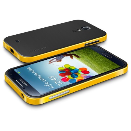 Spigen SGP Neo Hybrid Case for Samsung Galaxy S4 - Yellow