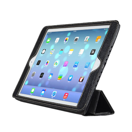 Melkco Slimme Leather Case for iPad Air - Black