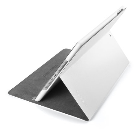 Funda Spigen SlimBook para el iPad Air - Blanca Metálico