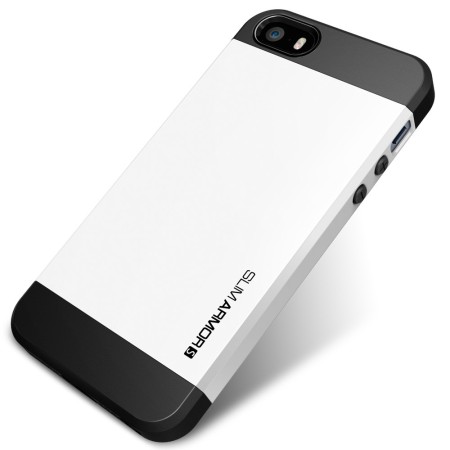 Spigen Slim Armor S Case for iPhone 5S / 5 - White