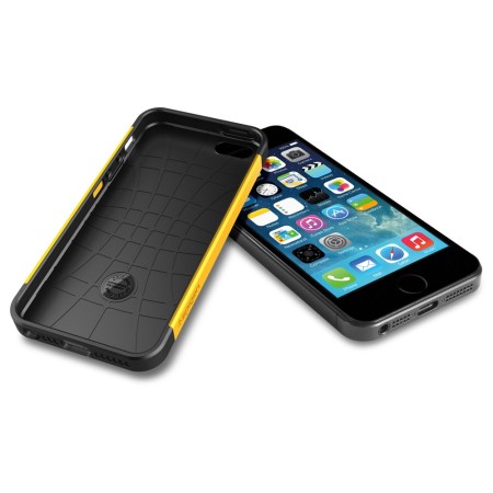 Spigen Slim Armor S Case for iPhone 5S / 5 - Yellow
