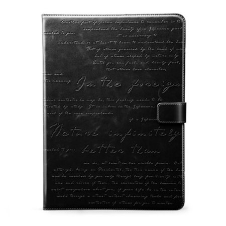Zenus Lettering Diary for Samsung Galaxy Tab 3 10.1 - Black