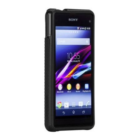 Tough Case for Sony Z1 Compact - Black