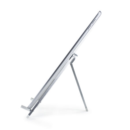 Olixar Universal Adjustable Tablet Desk Stand - Premium Silver