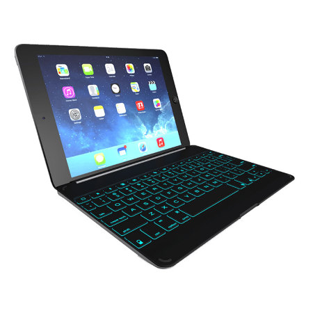 ZAGGkeys Bluetooth Keyboard Cover for iPad Air - Black