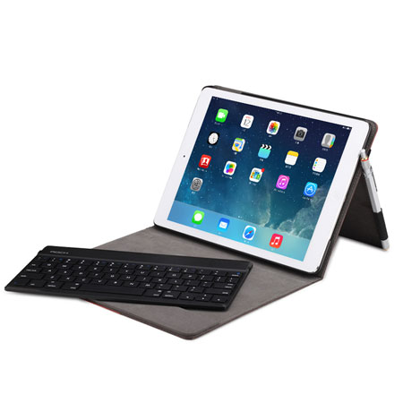 Rock Bluetooth Keyboard Case for iPad Air - Coffee