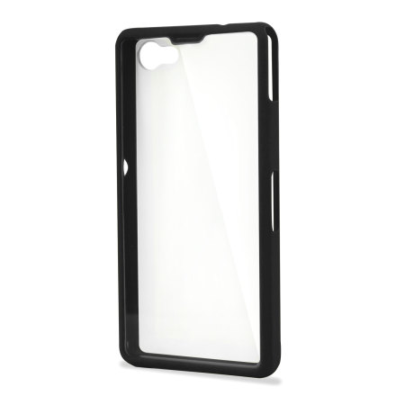 Muvit Bimat Back Case for Sony Xperia Z1 Compact - Clear / Black