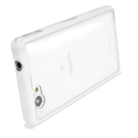 films jukbeen mythologie Muvit Bimat Back Case for Sony Xperia Z1 Compact - Clear / White