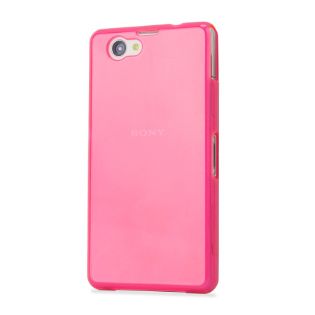 dans Stoutmoedig voor de helft Flexishield Case for Sony Xperia Z1 Compact - Pink