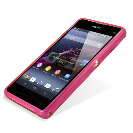 Kolonel telefoon Bel terug Flexishield Case for Sony Xperia Z1 Compact - Pink