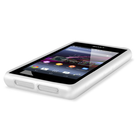 Flexishield Case for Sony Xperia Z1 Compact - White