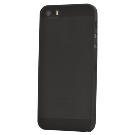 Ultra-thin Shell Case for iPhone 5S / 5 - Smoke Black