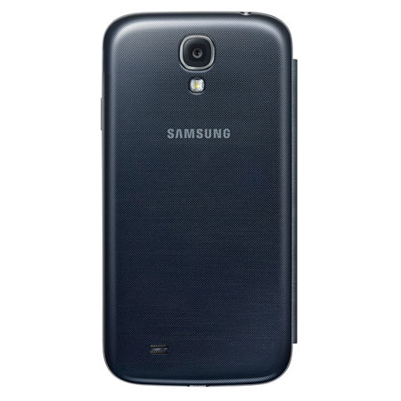 Official Samsung S-View Flip Cover & Qi Charging for Galaxy S4 - Black