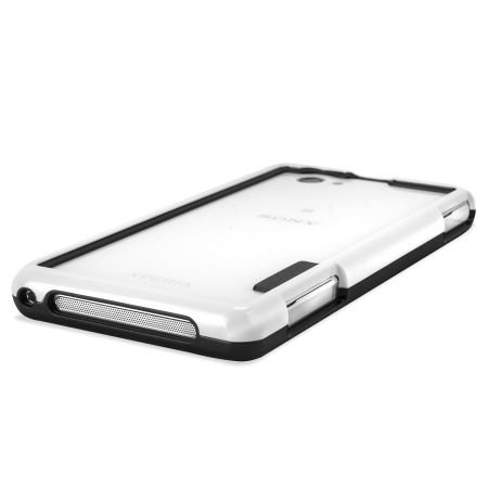 Flexiframe Sony Xperia Z1 Compact Bumper Case - White