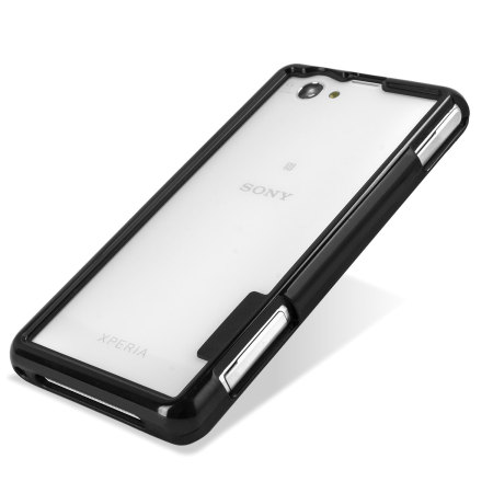 type stel voor banner Flexiframe Sony Xperia Z1 Compact Bumper Case - Black