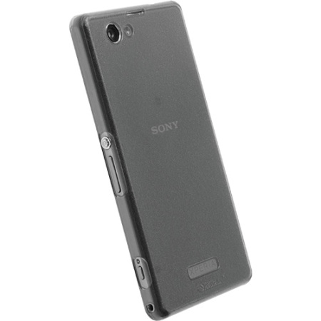 Krusell FrostCover Case for Sony Xperia Z1 Compact - Transparent Black