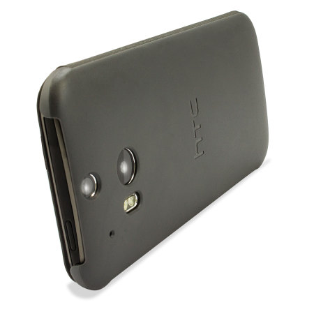 Funda Oficial con Tapa para el HTC One M8 - Gris