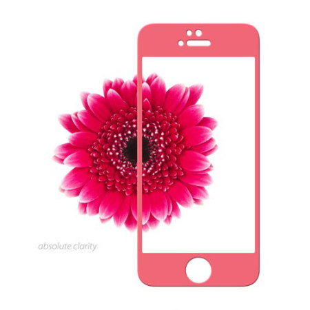 Moshi iVisor Glass Screen Protector for iPhone 5S / 5C / 5 - Pink