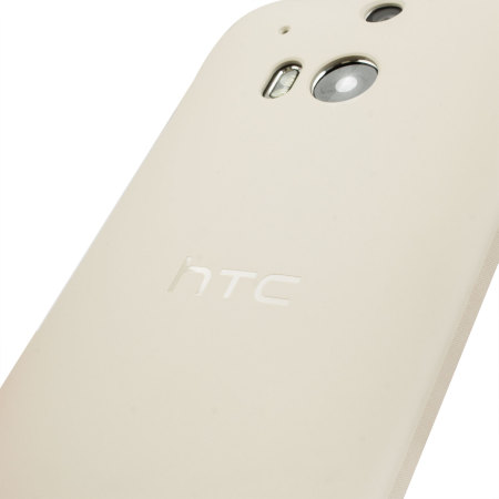 Official HTC One M8 / M8s Flip Case - White