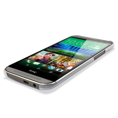 Funda Oficial Hard Shell para el HTC One M8 - Transparente