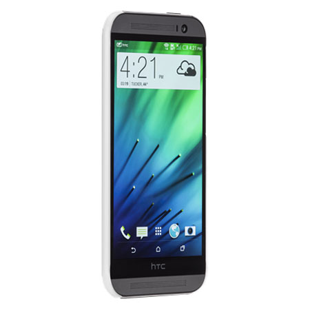 Coque HTC One M8 Case-Mate Barely There - Blanche