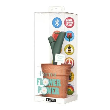 Capteur connecté pour plantes Bluetooth Flower Power Parrot – Vert