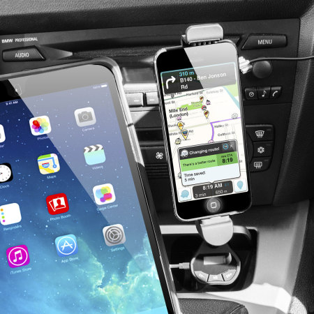 RoadWarrior Autohouder, Oplader en FM Transmitter voor iPhone 5S / 5C / 5