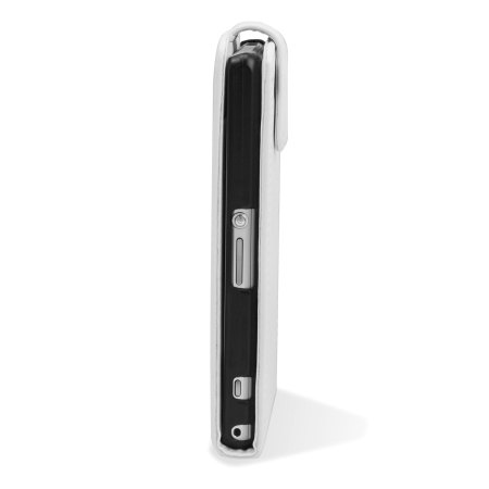 Qubits FlipCase Xperia Z1 Compact Tasche in Weiß