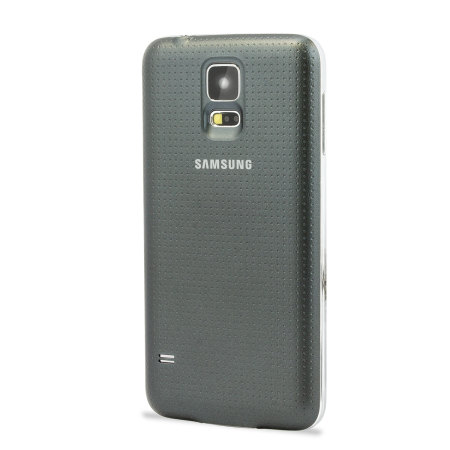 Original Samsung Galaxy S5 Hülle mit Qi Ladefunktion in Schwarz