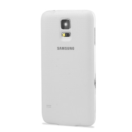 Official Samsung Galaxy S5 Qi Wireless Charging Cover - White