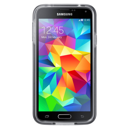 Official Samsung Galaxy S5 Protective Cover Plus Case - Grey