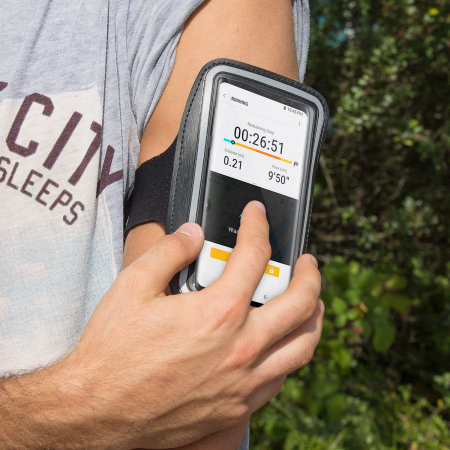 Olixar Adjustable Running & Fitness Armband Holder for Smartphones