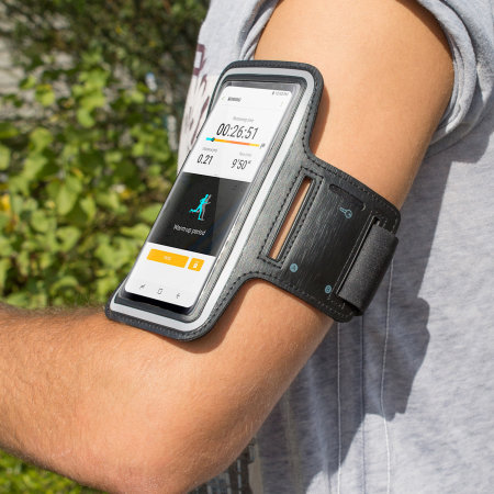 Olixar Adjustable Running & Fitness Armband Holder for Smartphones