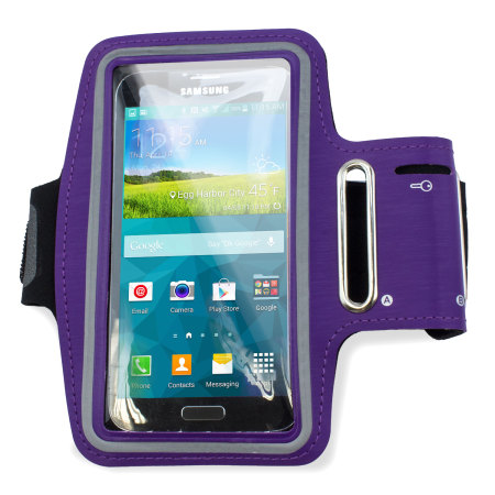Universal Armband for Large-Sized Smartphones - Purple