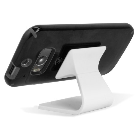 Micro-Suction Smartphone Desk Stand - White