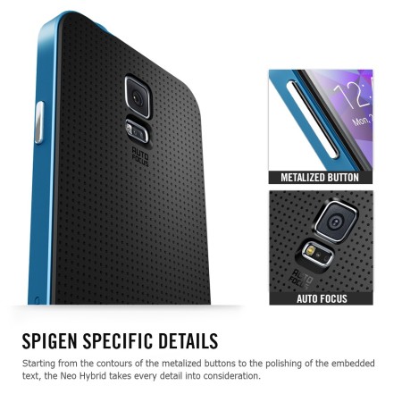 Spigen Neo Hybrid Case Galaxy S5 Hülle in Slate