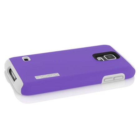Incipio DualPro Case for Samsung Galaxy S5 - Purple / White