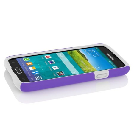 Incipio DualPro Case for Samsung Galaxy S5 - Purple / White