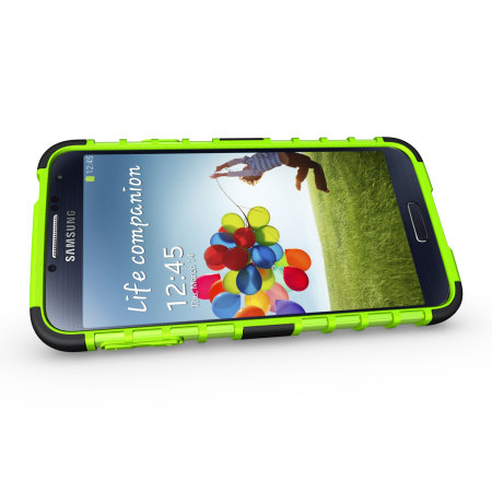 Armourdillo Hybrid Protective Case voor de Samsung Galaxy S5 - Groen