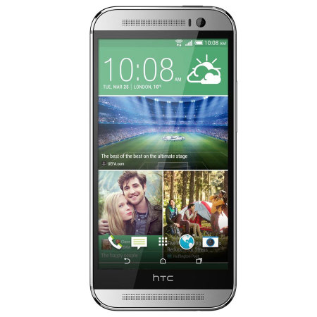SIM Free HTC One M8 Unlocked - 32GB - Glacial Silver