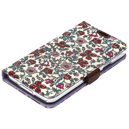 Zenus Liberty of London Galaxy S5 Diary Case - Violet Meadow