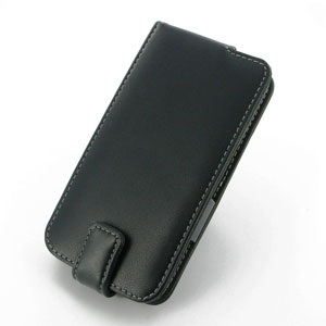 PDair Samsung Galaxy S5 Leather Flip Case - Black