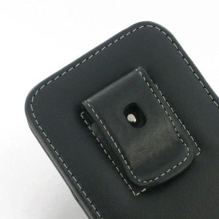 Etui en cuir Samsung Galaxy S5 PDair Pouch Verticale - Noir