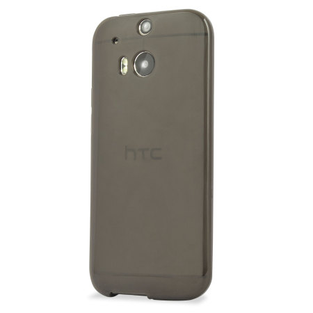 FlexiShield Skin voor HTC One M8 - Rook Zwart